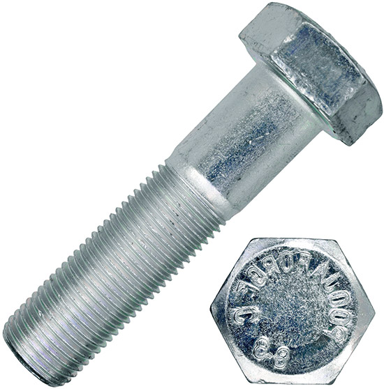 Болт с мелким ГОСТ 7798-70 12х70 шагом 1,25 кп 8,8 оц