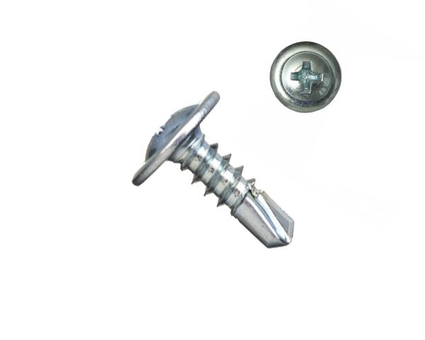 Саморез с пресшайбой ПШС сверло