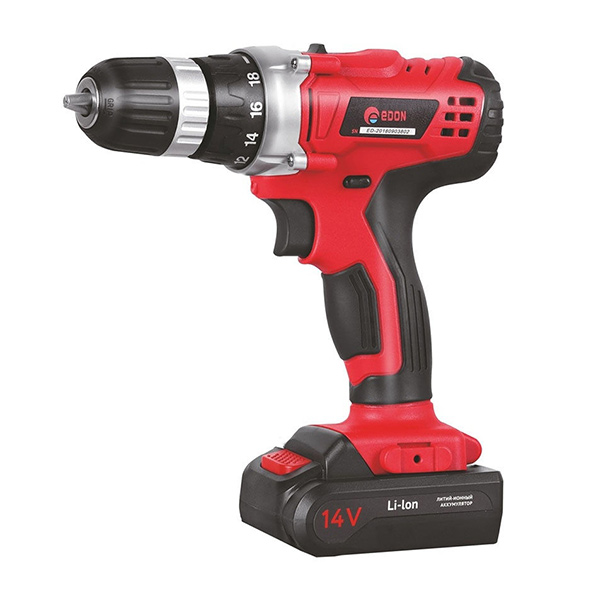 Аккумуляторная дрель-шуруповерт Edon AD-14