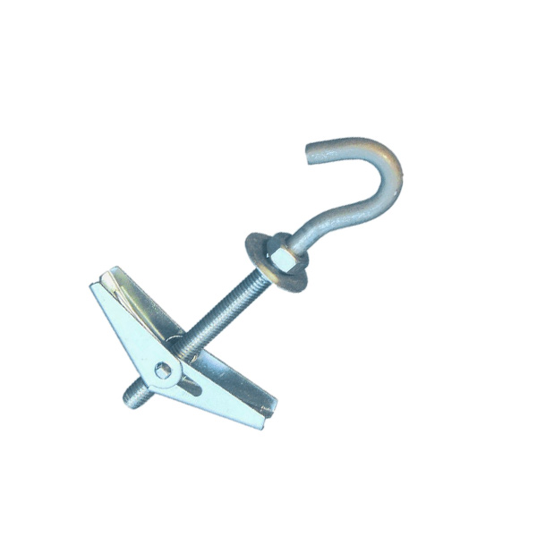 Складной пруж. дюбель с крюком м3