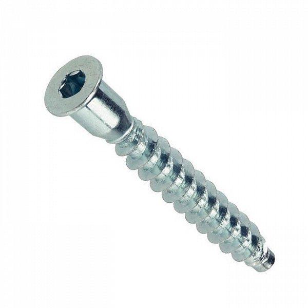 Винт-конфирмат оцинкованный 5х50 шт