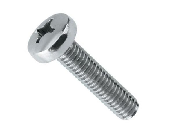 Винт с полукруглой головкой оцинк. DIN7985