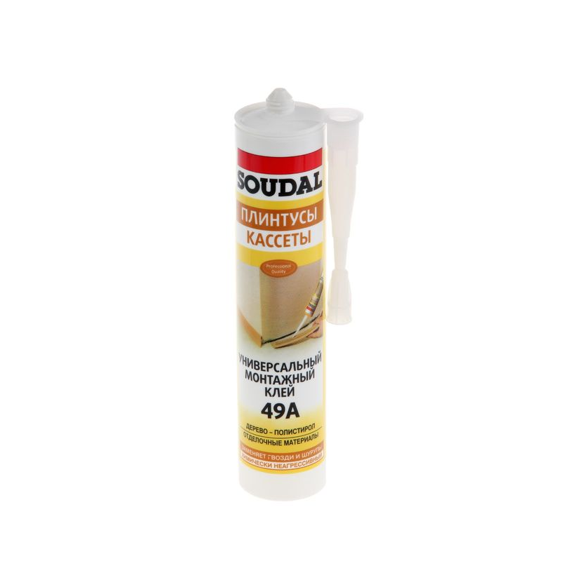 УЦЕНКА Соудал Клей Монтажный универсальный 49 А RU 300мл