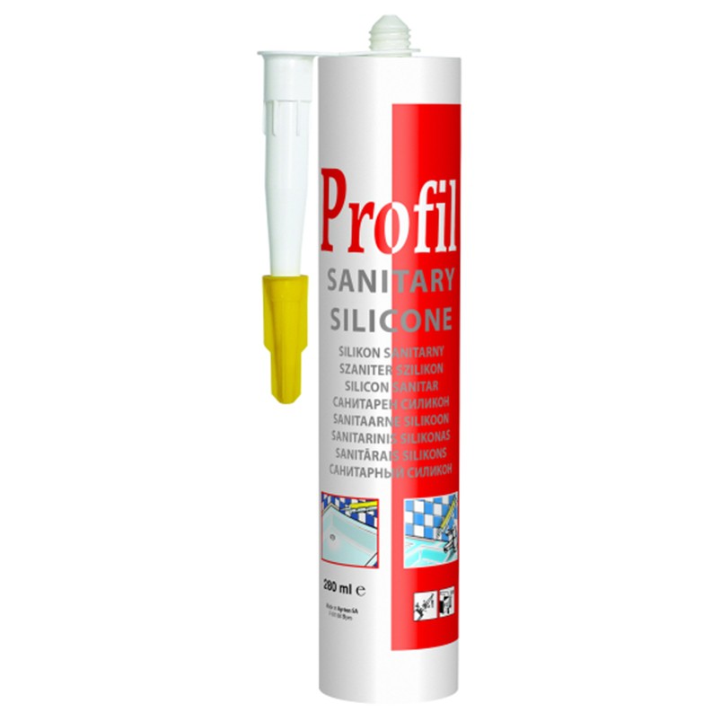Силикон санитарный Soudal Profil Белый 280мл