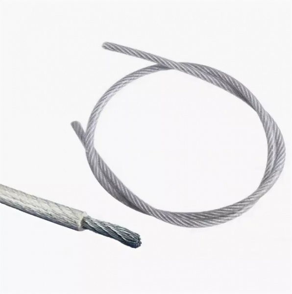 1/2мм Трос в оплетке ПВХ