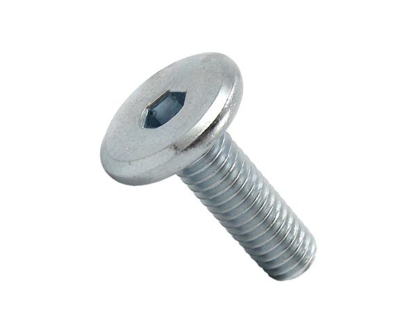 Винт с плоской головкой и внутренним шестигранником