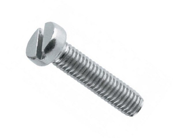 Винт с цилиндрической головкой и прямым шлицем DIN84